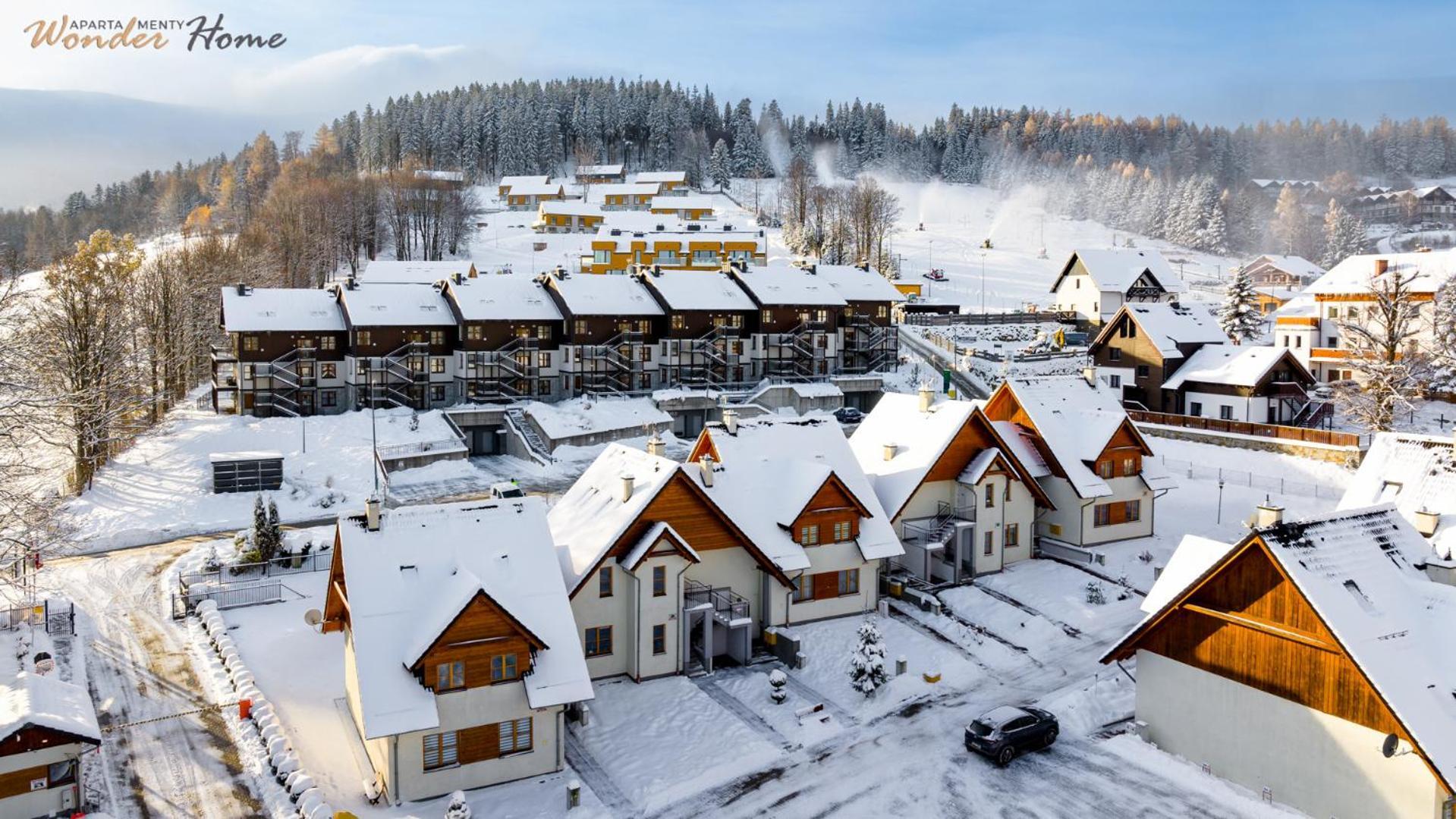 Wonder Home - Apartamenty Residence Karpacz Blisko Stoku Narciarskiego, Z Balkonami I Parkingiem ภายนอก รูปภาพ